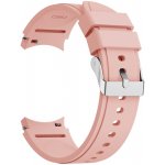 PROTEMIO SOFT Řemínek pro Samsung Galaxy Watch 4 40/44mm 4 Classic 42/46mm růžový 48035 – Zboží Mobilmania
