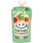 OVKO Bio kapsička zeleninová směs s rýží 90 g – Zboží Dáma