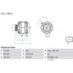 BOSCH 0 986 048 400 generátor (0986048400) – Sleviste.cz