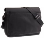 Hexagona pánská messenger taška přes rameno 296181 černá kůže a nylon – Zboží Dáma