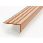 Fatra H1891 Schodová hrana středně hnědá – Zboží Mobilmania