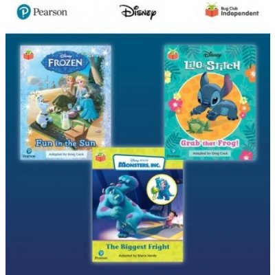 Pearson Bug Club Disney Reception Pack B, including decodable phonics readers for phases 2 and 3; Frozen: Fun in the Sun, Lilo and Stitch: Grab that F – Hledejceny.cz