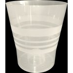 PLASTKON květináč Orchid 11 cm transparentní bílý – Sleviste.cz