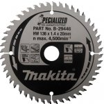 Makita Pilový kotouč na hliník, plast a laminátové dřevo B-09690 Specialized, 200x30mm, 64 zubů – Zbozi.Blesk.cz