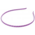 Prima-obchod Saténová čelenka do vlasů, barva 15 fialová lila