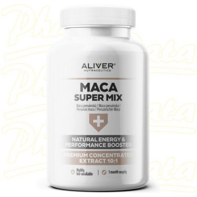 Aliver Nutraceutics Maca super mix 120 kapslí – Hledejceny.cz