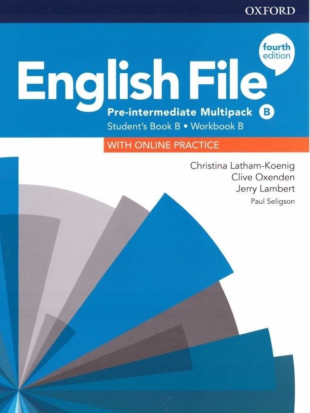English File Fourth Edition Pre-Intermediate Multipack B with Student Resource Centre Pack