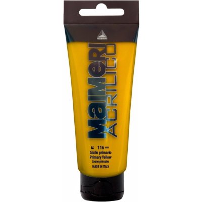 Maimeri Acrilico akrylová barva primary yellow 116 200 ml – Hledejceny.cz