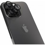 EPICO hliníkové ochranné sklo na čočky fotoaparátu pro iPhone 16 Pro / 16 Pro Max 91012151300004 černá – Zboží Živě