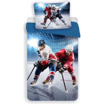 JERRY FABRICS 3D Povlečení Lední Hokej micro Polyester mikrovlákno 140/200 70/90 – Zboží Mobilmania