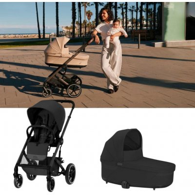 Cybex Balios S Lux Kompletní Black Moon Black 2025 – Hledejceny.cz
