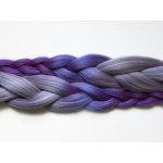 Kanekalon Easy Braid a Miss Rola Barva: 613/L-BLUE/L-PURPLE (light blue-purple shaded, ombré světle modrá-fialová), Značka: Miss Rola – Zboží Dáma
