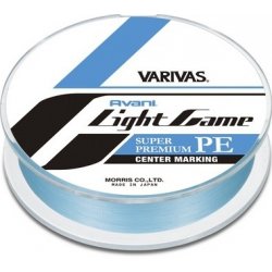 VARIVAS Šňůra Avani Light Game PE #0.2 150m 0,074mm 2,48kg