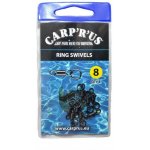 Carp’R’Us Obatlíky s koužkem Ring Swivel vel.8 – Zboží Dáma
