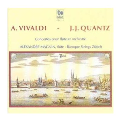 Antonio Vivaldi - Concertos Pour Flute Et Orchestre CD – Hledejceny.cz