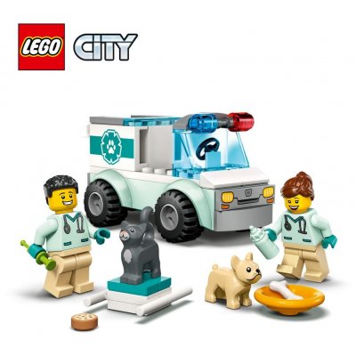 LEGO® City 60382 Veterinární záchranka – Zboží Mobilmania