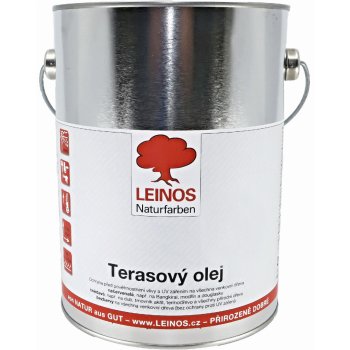 Leinos naturfarben Terasový olej 2,5 l bezbarvý