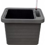 Samozavlažovací truhlík Berberis UNO 40x40x35 cm antracit – Hledejceny.cz