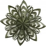 Chic Antique Závěsná svítící hvězda Olive 45 cm zelená barva – Hledejceny.cz