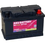 AKU SLI Plus 12V 74Ah 680A AP740 – Zboží Mobilmania