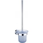 Nimco UNIX toaletní WC kartáč, rosené sklo, nádobka nízká UN13094C-26 – Zboží Mobilmania