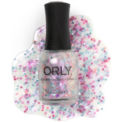 Orly Anything Goes lak na nehty z kolekce La La Land opálové holo glitry 18 ml