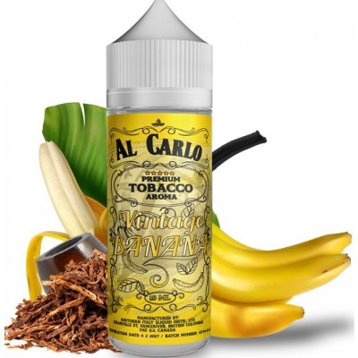 Al Carlo Shake & VapeVintage Banana 15 ml – Zboží Mobilmania