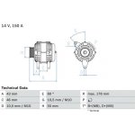 generátor BOSCH 0 986 041 930