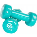 Master Vinylové činky 2 x 1,5 kg – Zboží Mobilmania