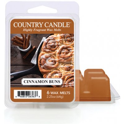 Country Candle Vonný Vosk Cinnamon Buns 64 g – Hledejceny.cz