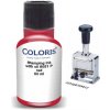 Razítkovací barva Coloris Razítková barva 6051 P červena 50 ml