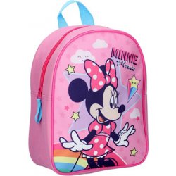 Vadobag batoh Minnie Mouse Stars & Rainbows růžový