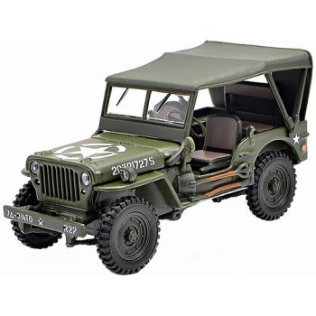 Cararama Jeep Willys Ton Military Vehicle 4x4 1:43 1:4