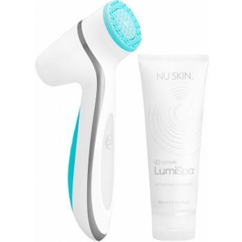 Nu Skin ageLOC LumiSpa pro čištění pleti + čistící gel pro pokožku náchylnou k vyrážkám 100 ml dárková sada