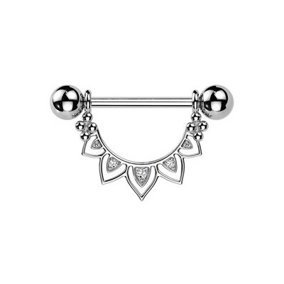 Šperky4U Ozdobný piercing do bradavky BR01028 – Hledejceny.cz