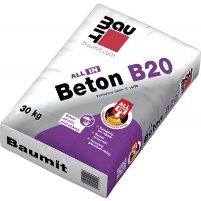 Baumit ALL IN Beton B 20 konstrukční 30 kg – Zboží Mobilmania