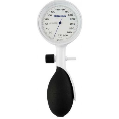 Riester Tonometr E-mega ® bílý s manžetou 1 had, vel. 24 - 34 cm – Hledejceny.cz