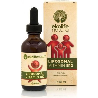 Ekolife Natura - Liposomal Vitamin B12 60ml (Lipozomální vitamín B12)