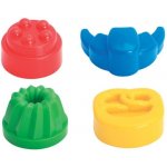 Mikro Trading Formičky na písek bábovky 10-12 cm 4ks – Sleviste.cz