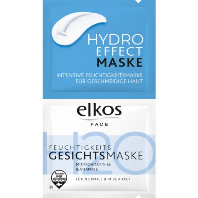 Edeka elkos Hydro Effect pleťová maska 2 x 8 ml – Hledejceny.cz