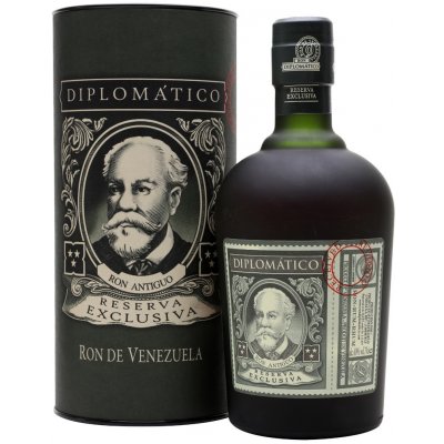 Diplomatico Reserva Exclusiva 12y 40% 0,7 l (tuba) – Zboží Dáma