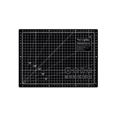 Řezací podložka TEXI BLACK 5 vrstvá velikost 22 x 30 cm – Zboží Dáma