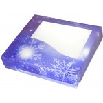 Krabice na vánoční cukroví 25 x 22 x 5 cm, 1kg – Zbozi.Blesk.cz