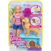 Panenka Barbie Barbie blonďatá psí máma