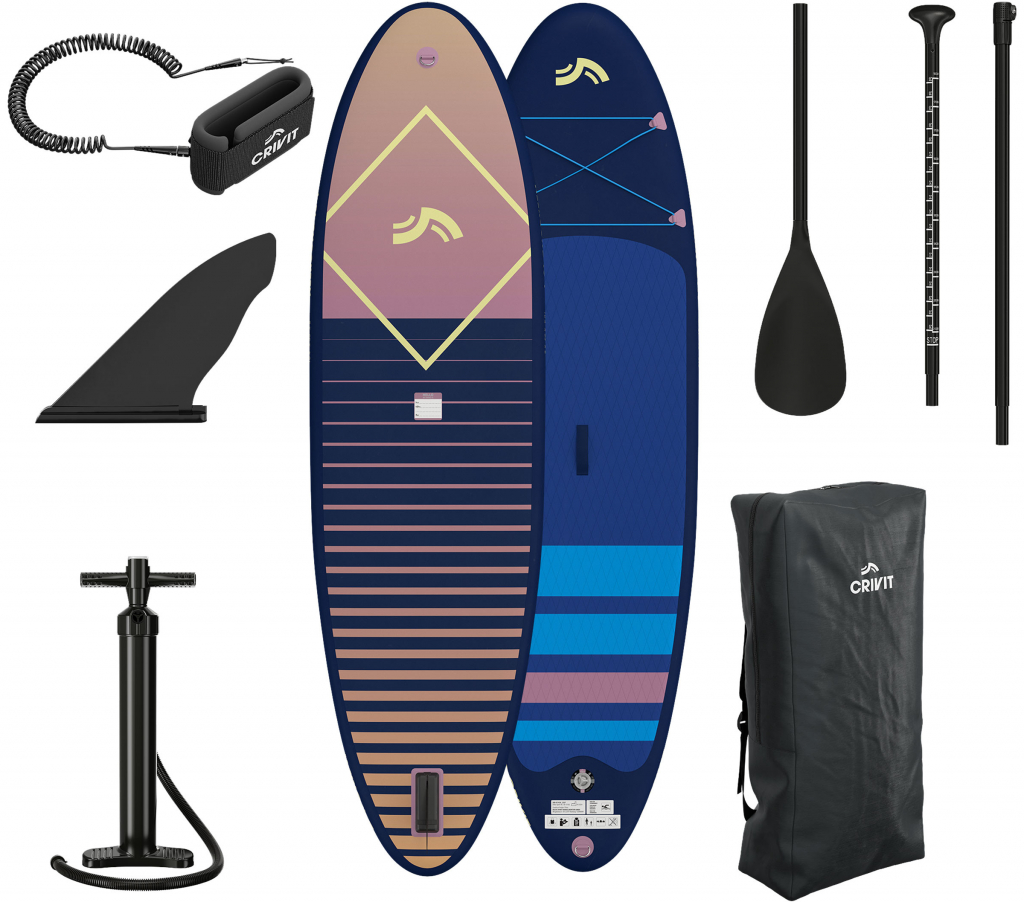 paddleboard CRIVIT Allround 10′4″
