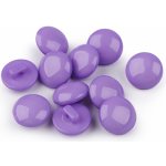 Pro Háčkování Knoflík kulatý fialový 12,5 mm 10 ks – Hledejceny.cz