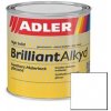 Barvy na kov ADLER Brilliantalkyd W10 Weiß, tönbar 125 ml bílá