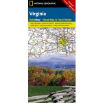 Virginia USA cestovní mapa GPS komp. NGS – Sleviste.cz