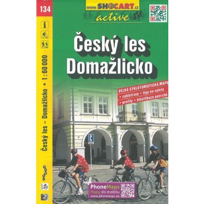 Český les-Domažlicko 1:6 cyklomapa – Zboží Mobilmania