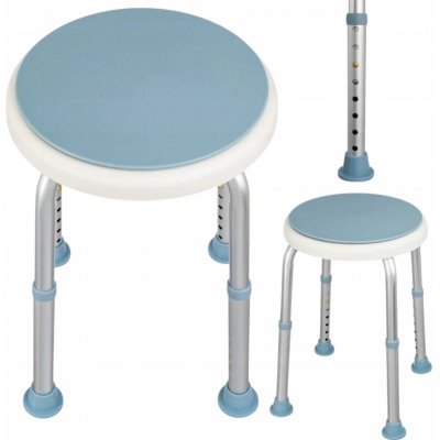 Mobilex Kulatá stolička s otočným sedákem 302066 – Zboží Mobilmania